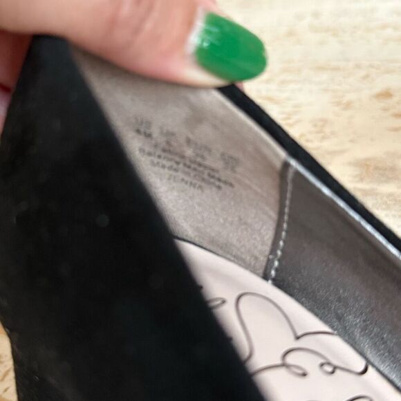 Sam & Libby block heel black pumps  size 8 - Picture 9 of 12